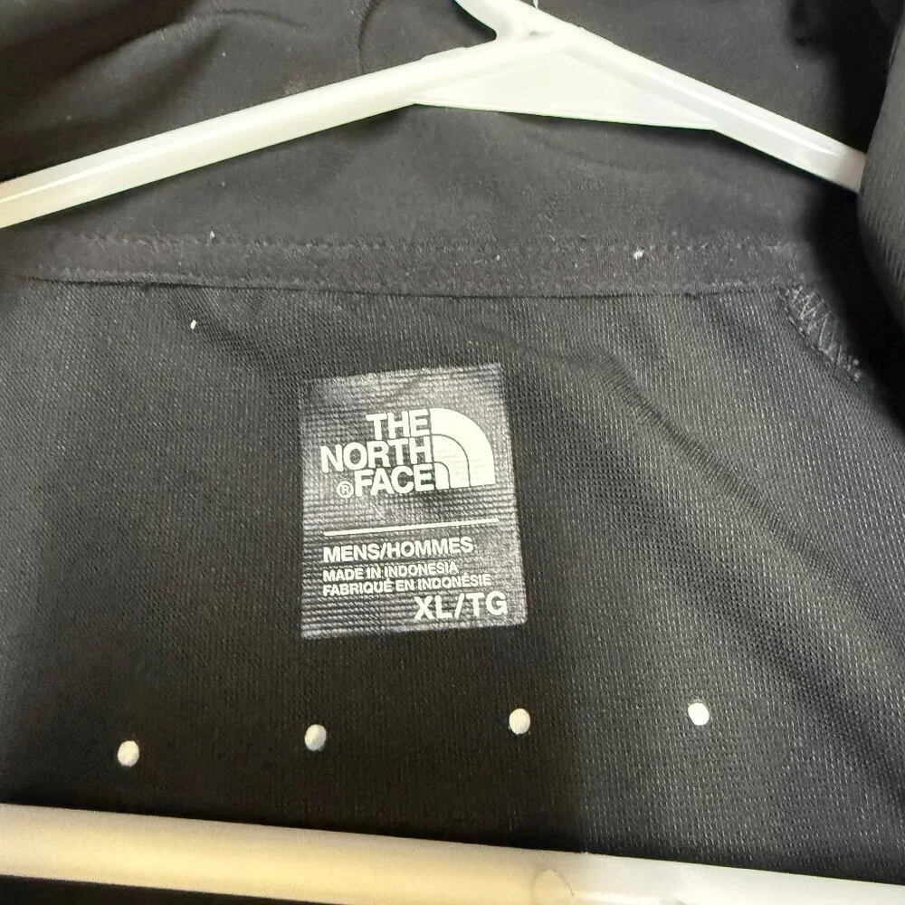 The North Face Vented Shell‎ Jacket Men’s XL Black Lightweight EUC